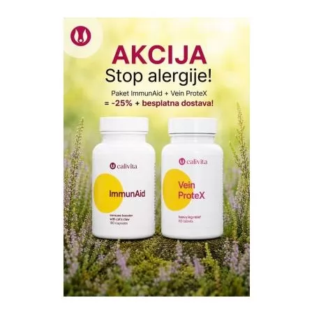 Vein Protex + ImmunAid= -25% Cijena Akcija